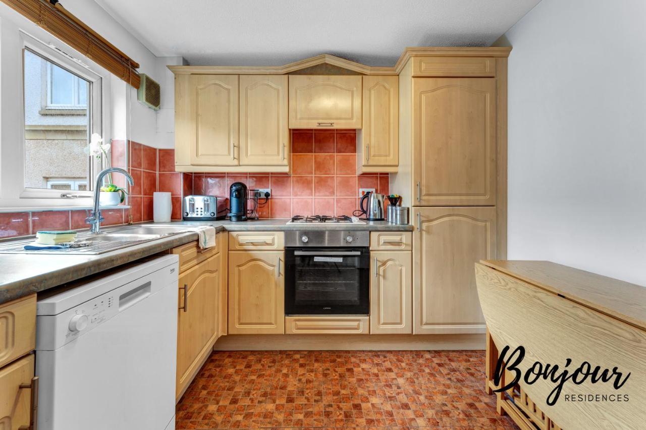 West End 2Br-1Ba - Free Parking By Bonjour Residences Edinburgh 爱丁堡 外观 照片
